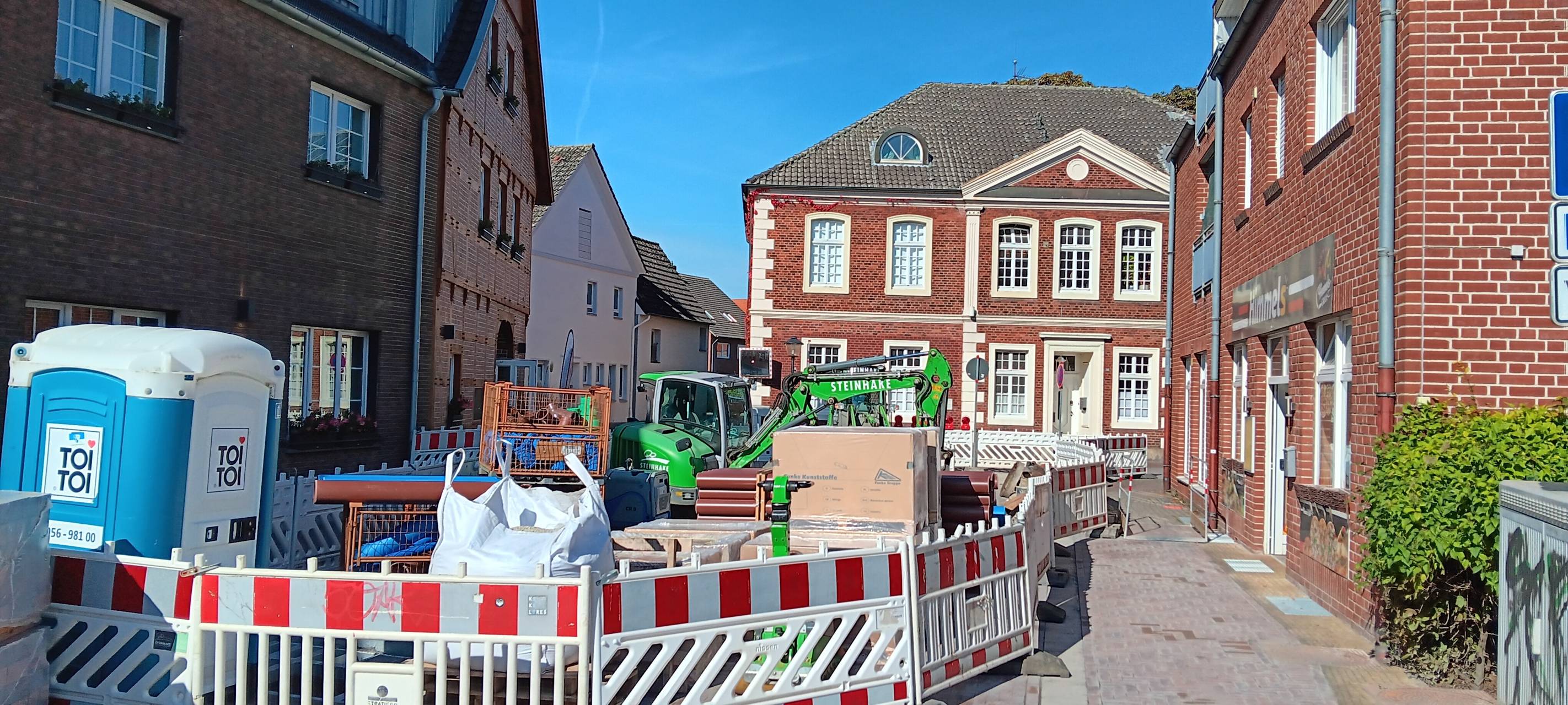 ASCHEBERG: Sperrungen Sandstraße