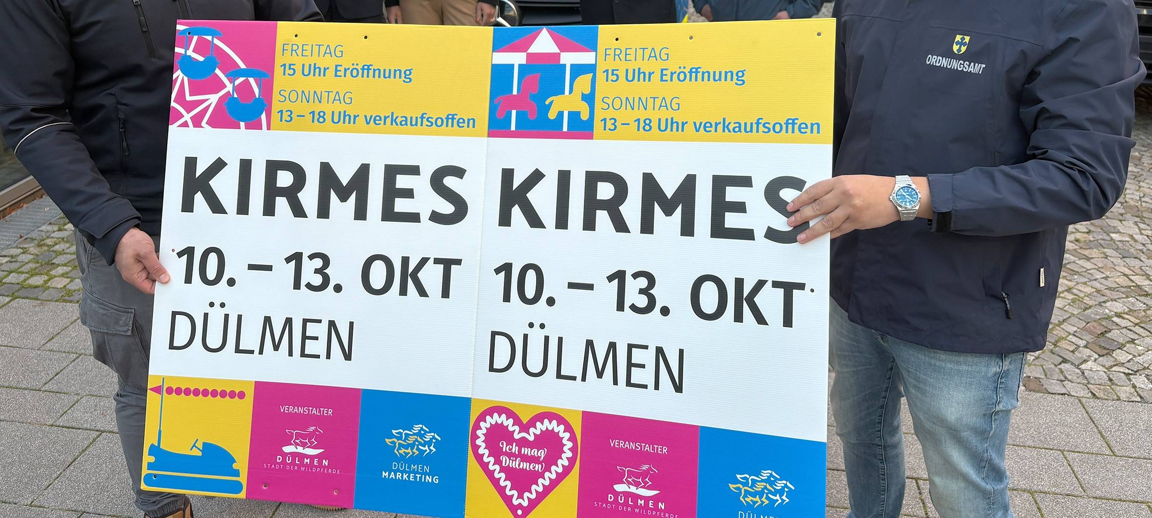 DÜLMEN: Vor der Viktorkirmes