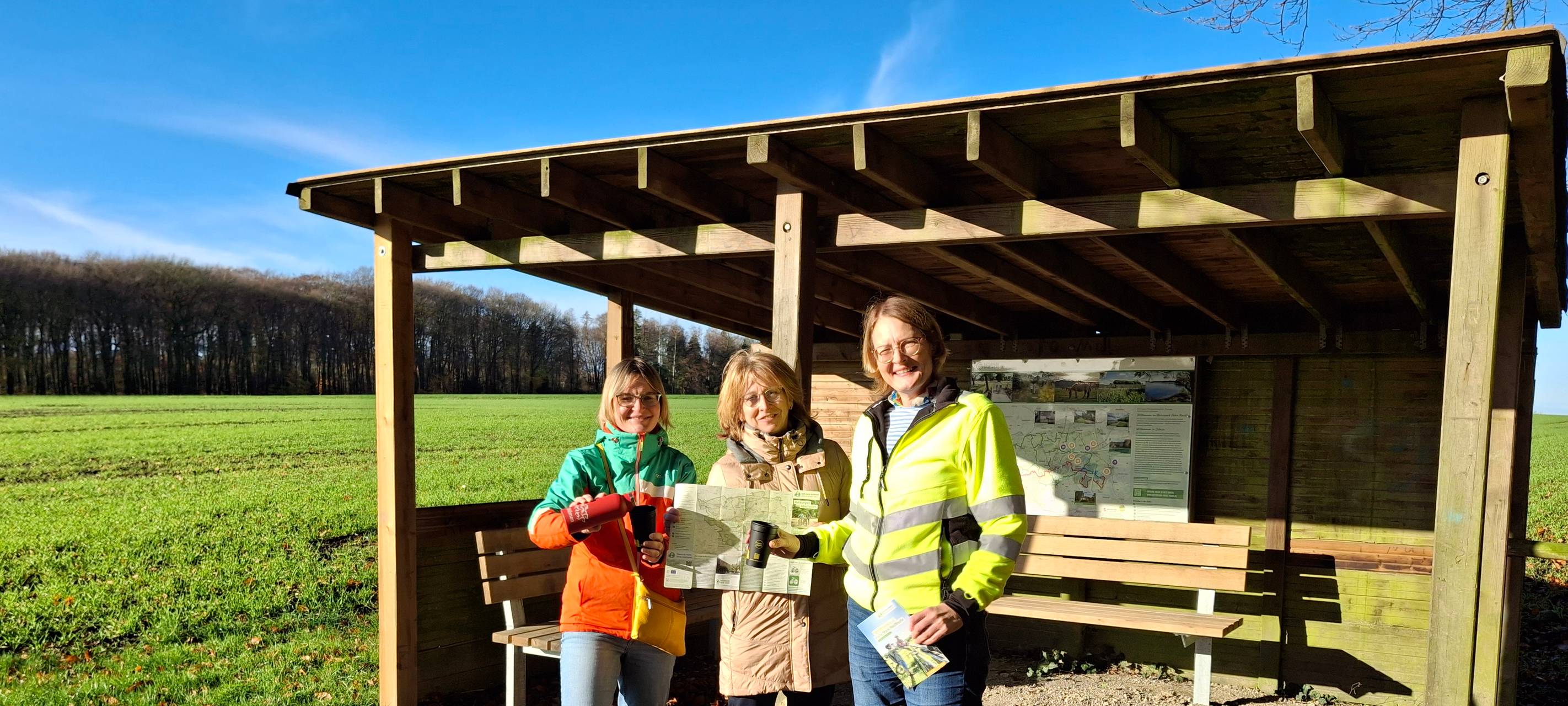 DÜLMEN: Ausflugshütten saniert