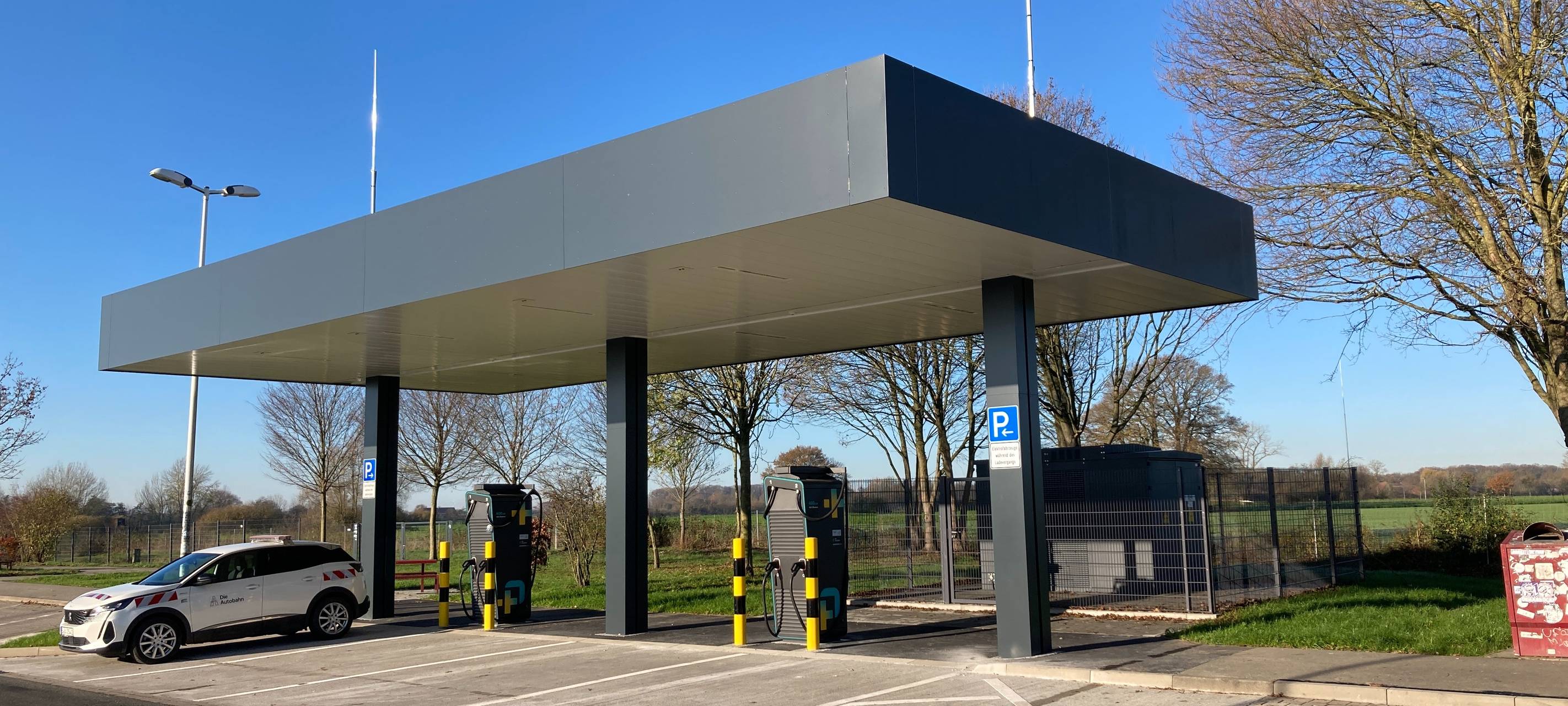 DÜLMEN: Neuer Schnellladepark für E-Autos an A43