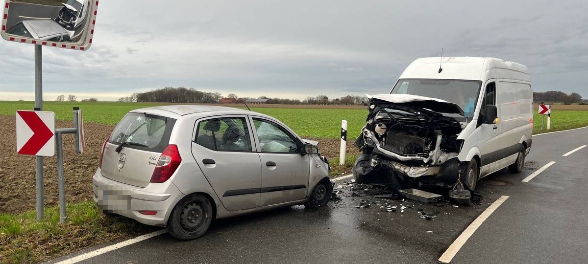 BILLERBECK: Unfall zwischen Aulendorf und Höpingen
