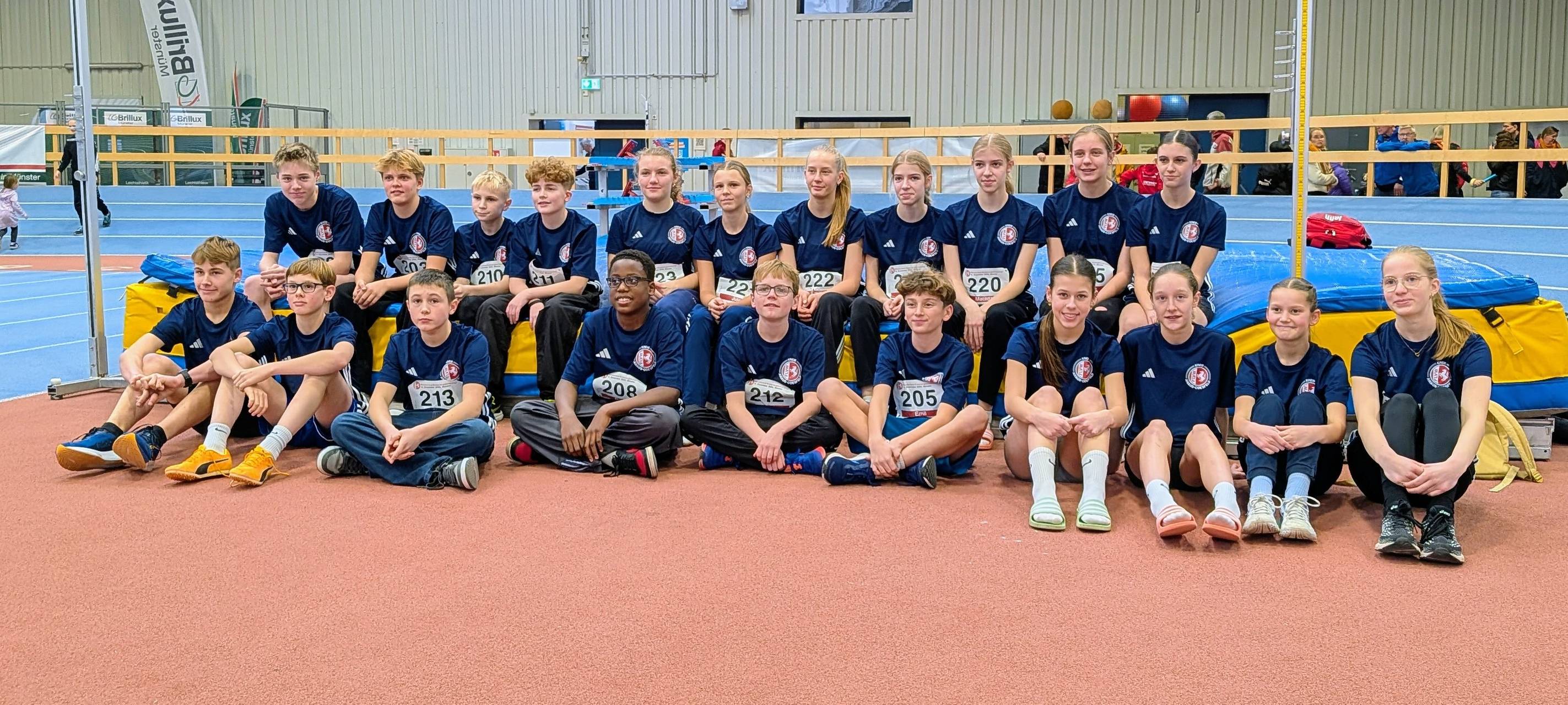 KREIS: 1. Platz bei U14-Vergleichskampf