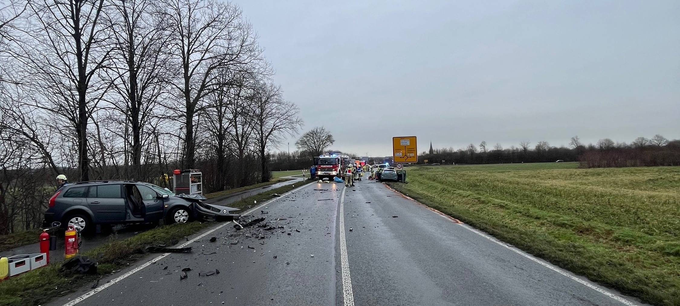 OLFEN: Unfall auf B235