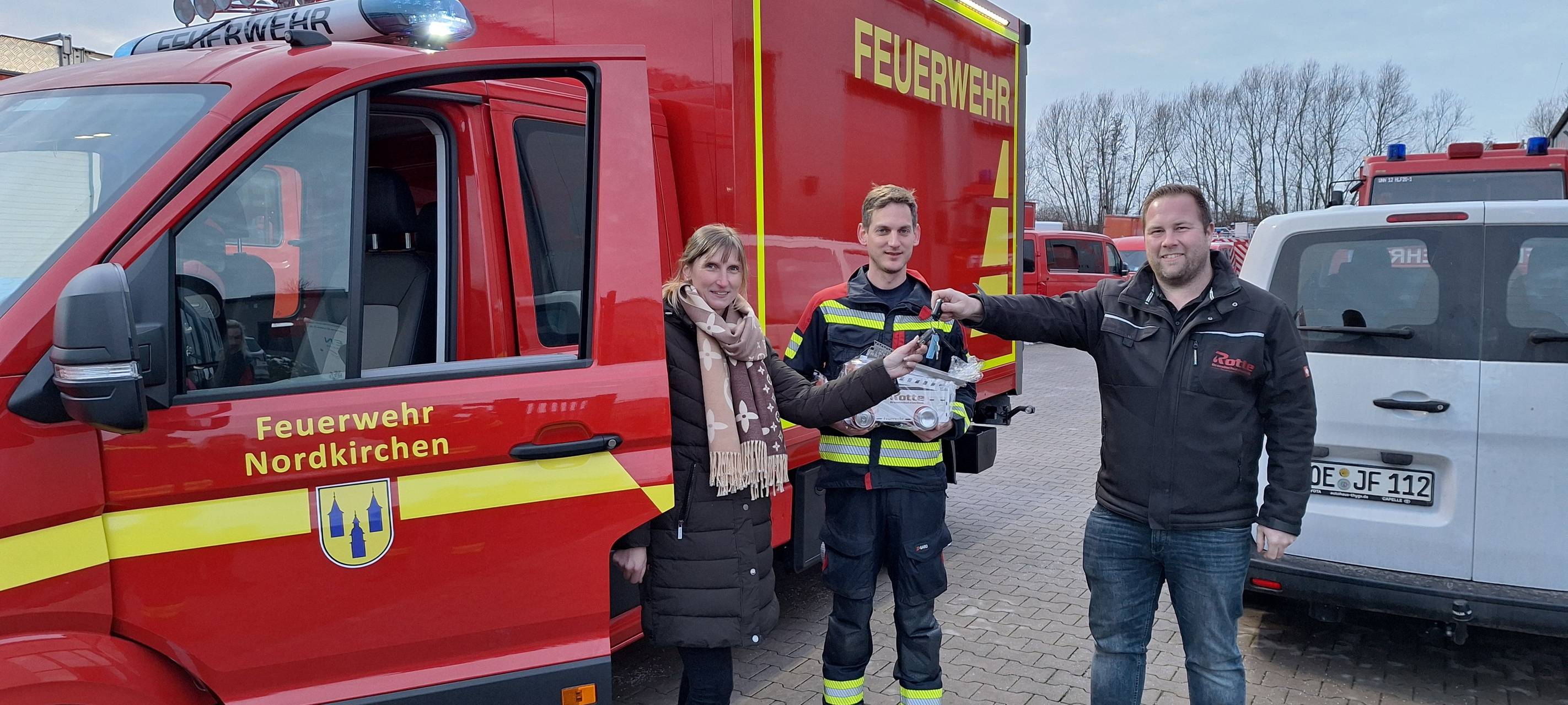 NORDKIRCHEN: Neuer Gerätewagen Feuerwehr