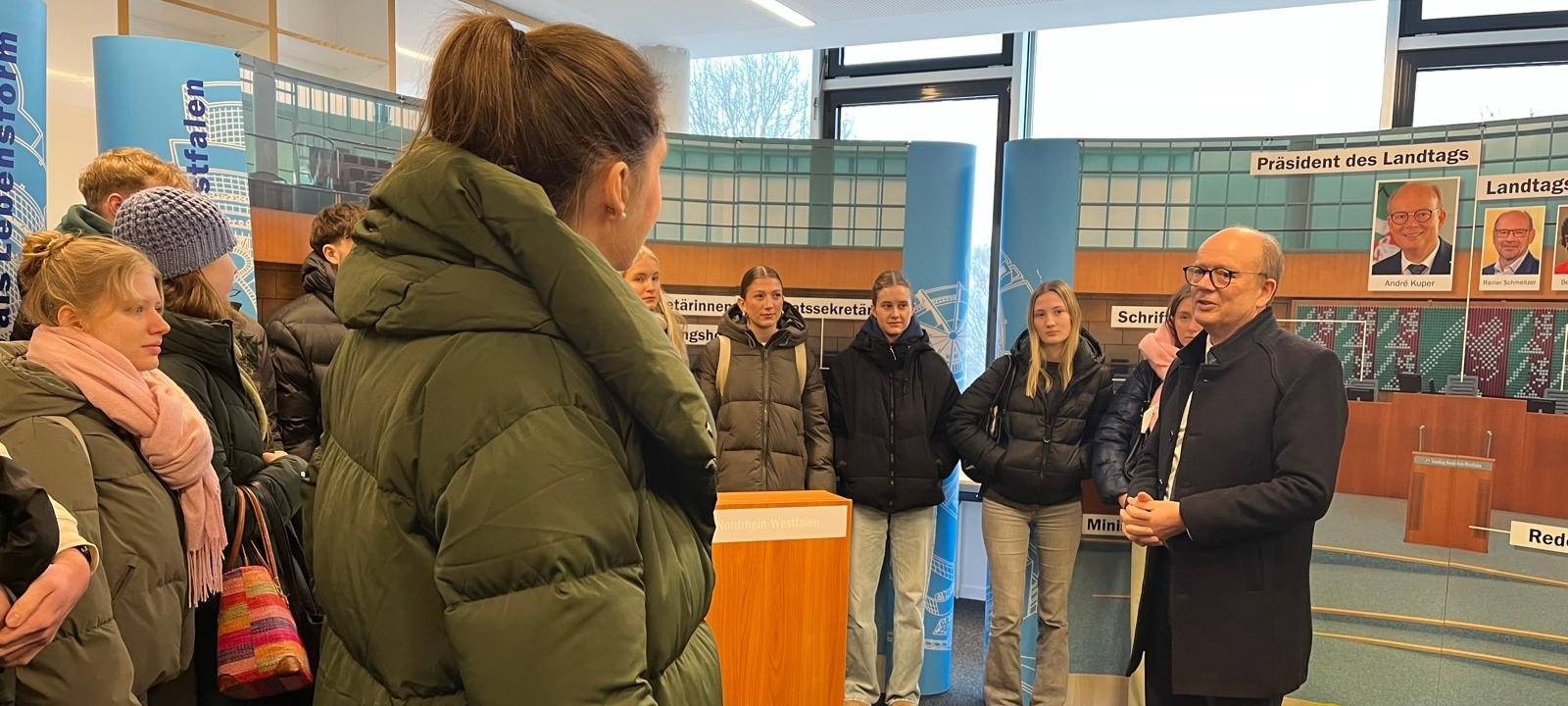 HAVIXBECK/BILLERBECK: Landtagspräsident hat AFG besucht