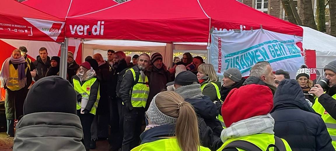 MÜNSTER: Bilanz 1. Streiktag UKM