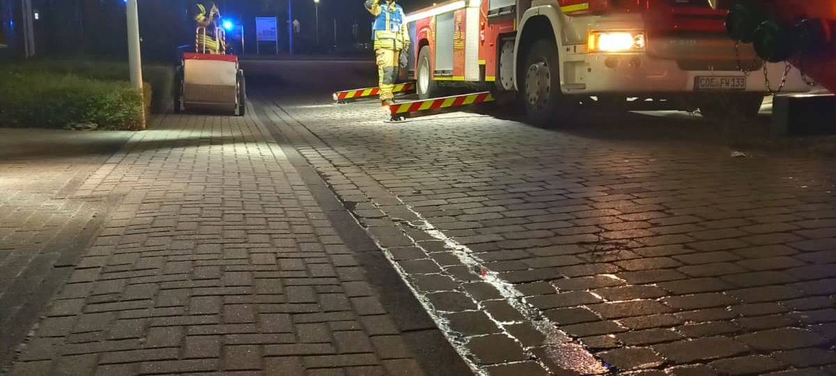 COESFELD: Brand am Brauhaus Stephanus