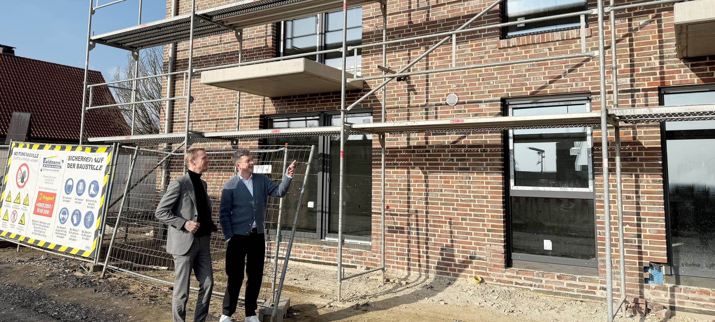 NOTTULN: Bezahlbare Wohnungen fast einzugsbereit