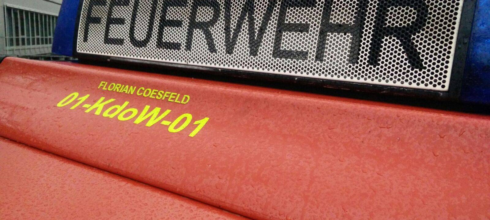 BILLERBECK: Brand im Bereich Gut Holtmann