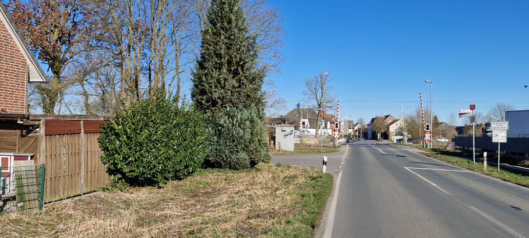 APPELHÜLSEN: Arbeiten für die Unterführung