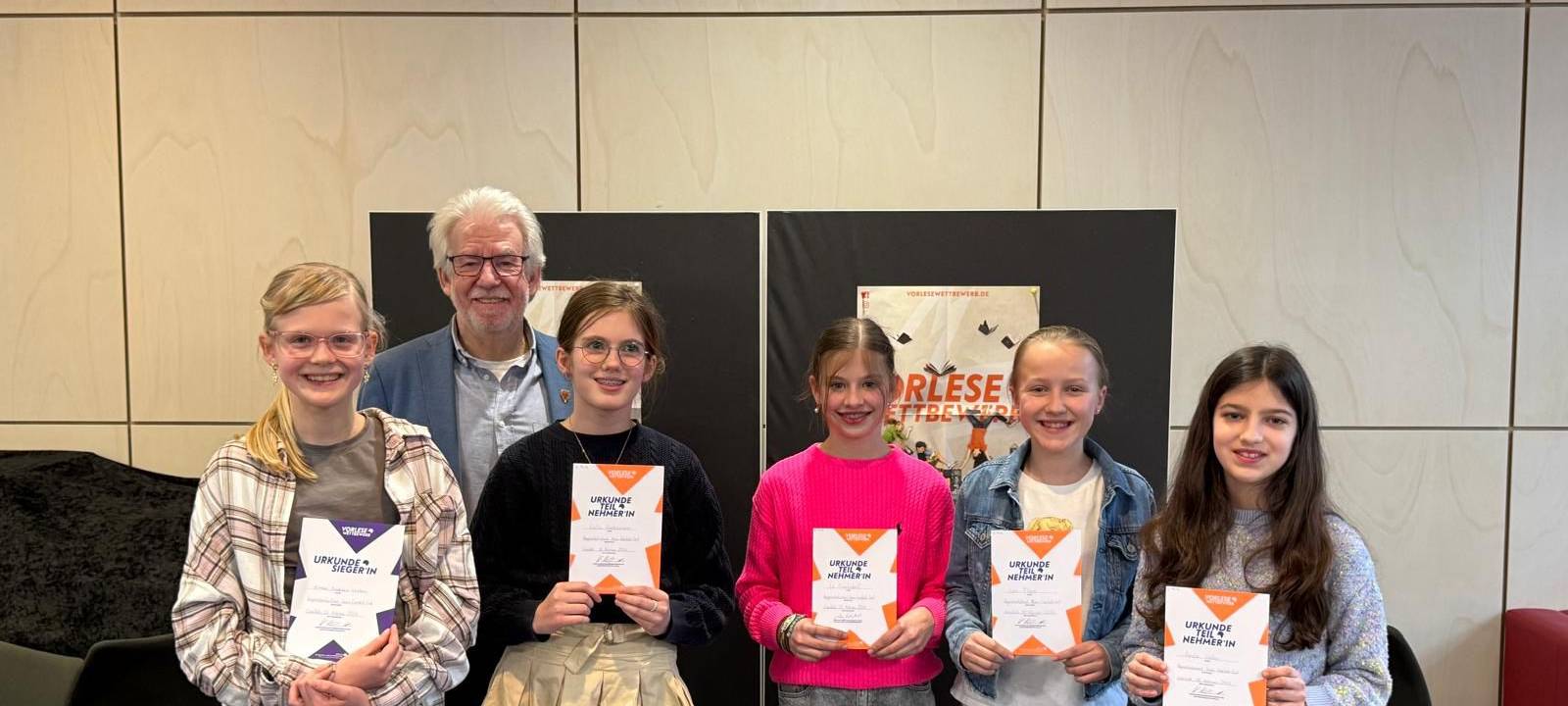 KREIS: Sieger des Vorlesewettbewerbs