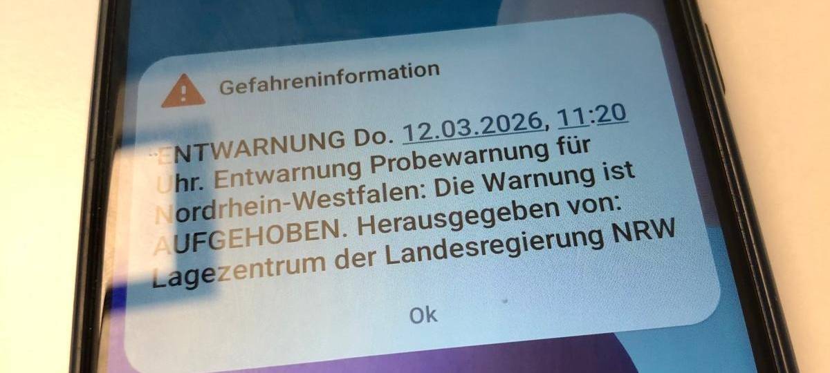 KREIS: Erste Bilanz zum Warntag
