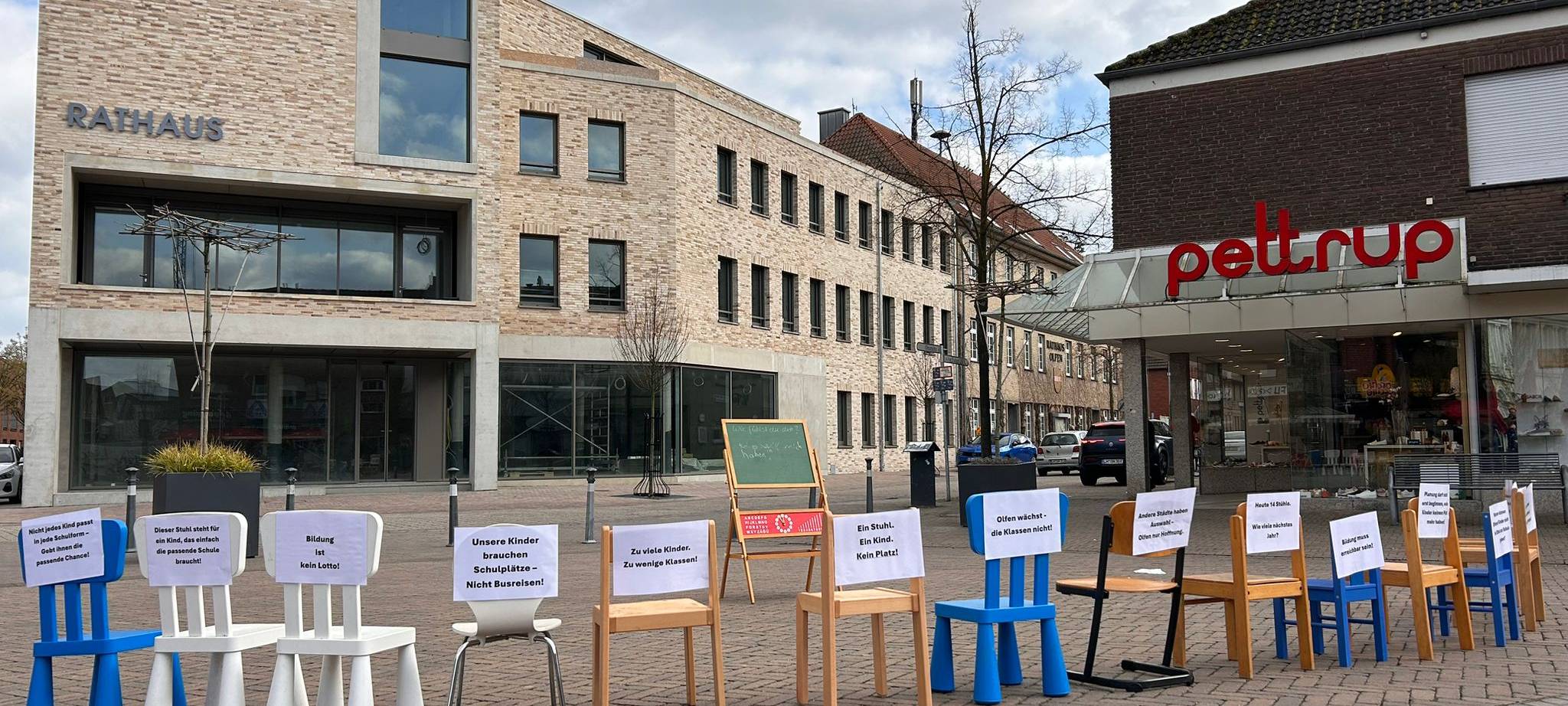 OLFEN: Bilanz Protestaktion für Schulplätze