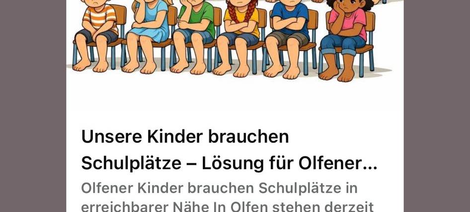 Kinder in Olfen ohne Platz an weiterführender Schule