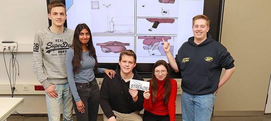 KREIS: Schüler mit Insektenfang-Drohne bei Wettbewerb