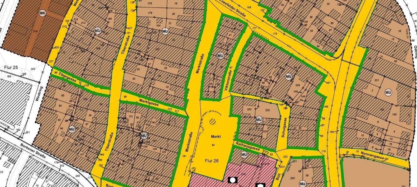 DÜLMEN: Stadt will Nutzung in Erdgeschossen regeln