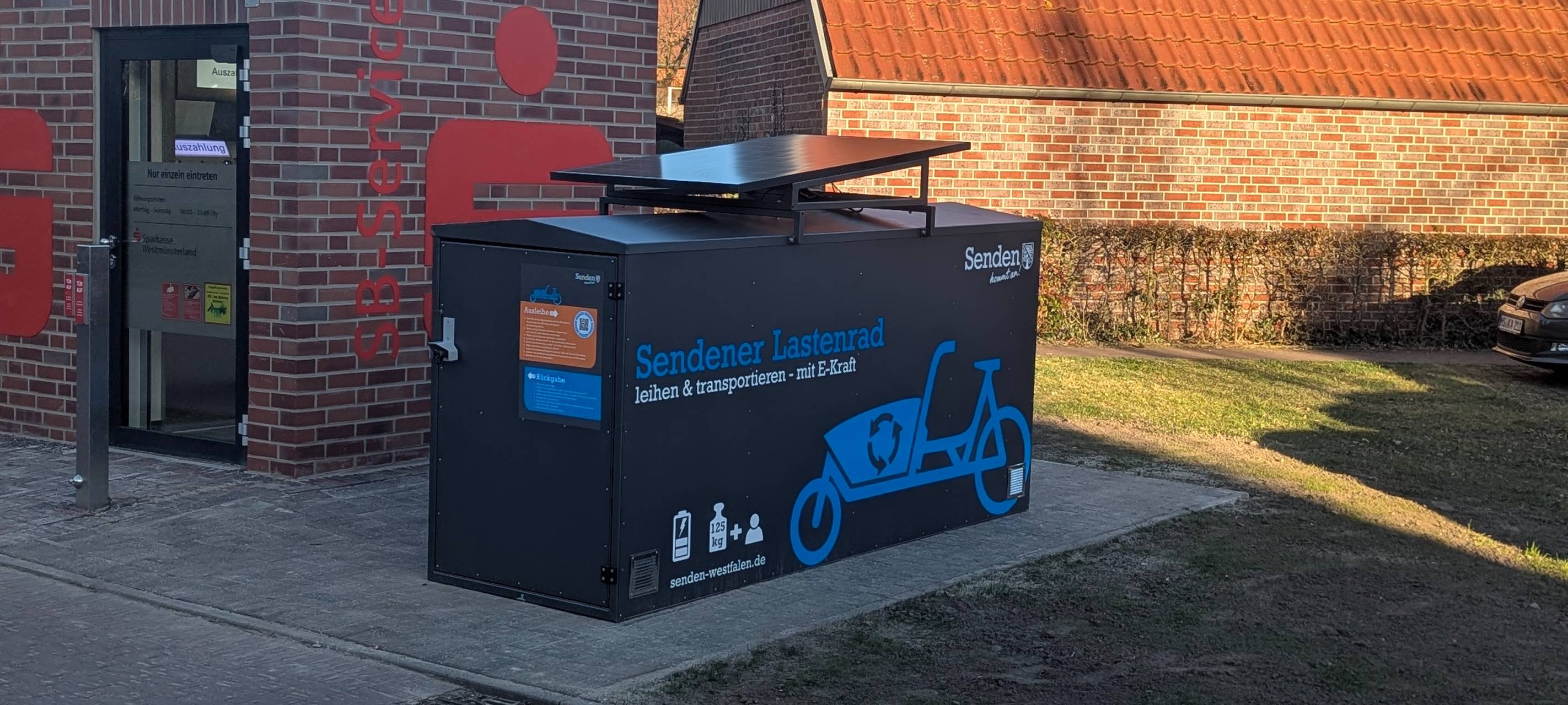 SENDEN: E-Lastenräder aus Winterpause zurück