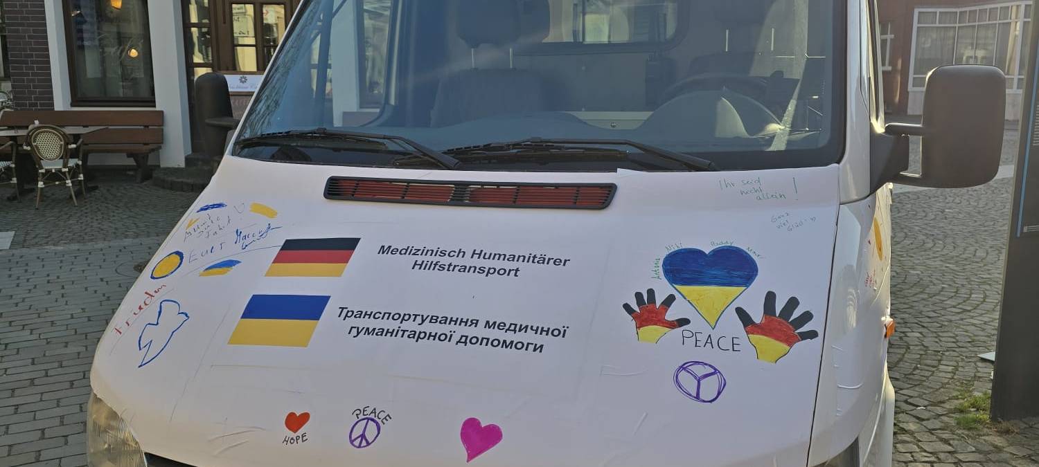 BILLERBECK: Fahrt mit Hilfsgütern in die Ukraine