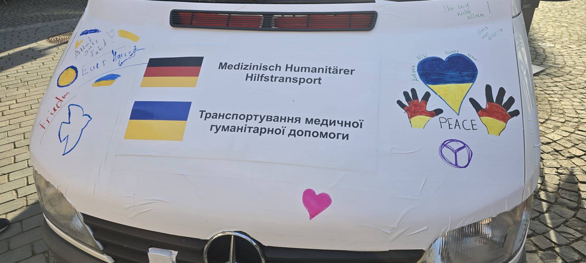 BILLERBECK: Fahrt mit Hilfsgütern in die Ukraine