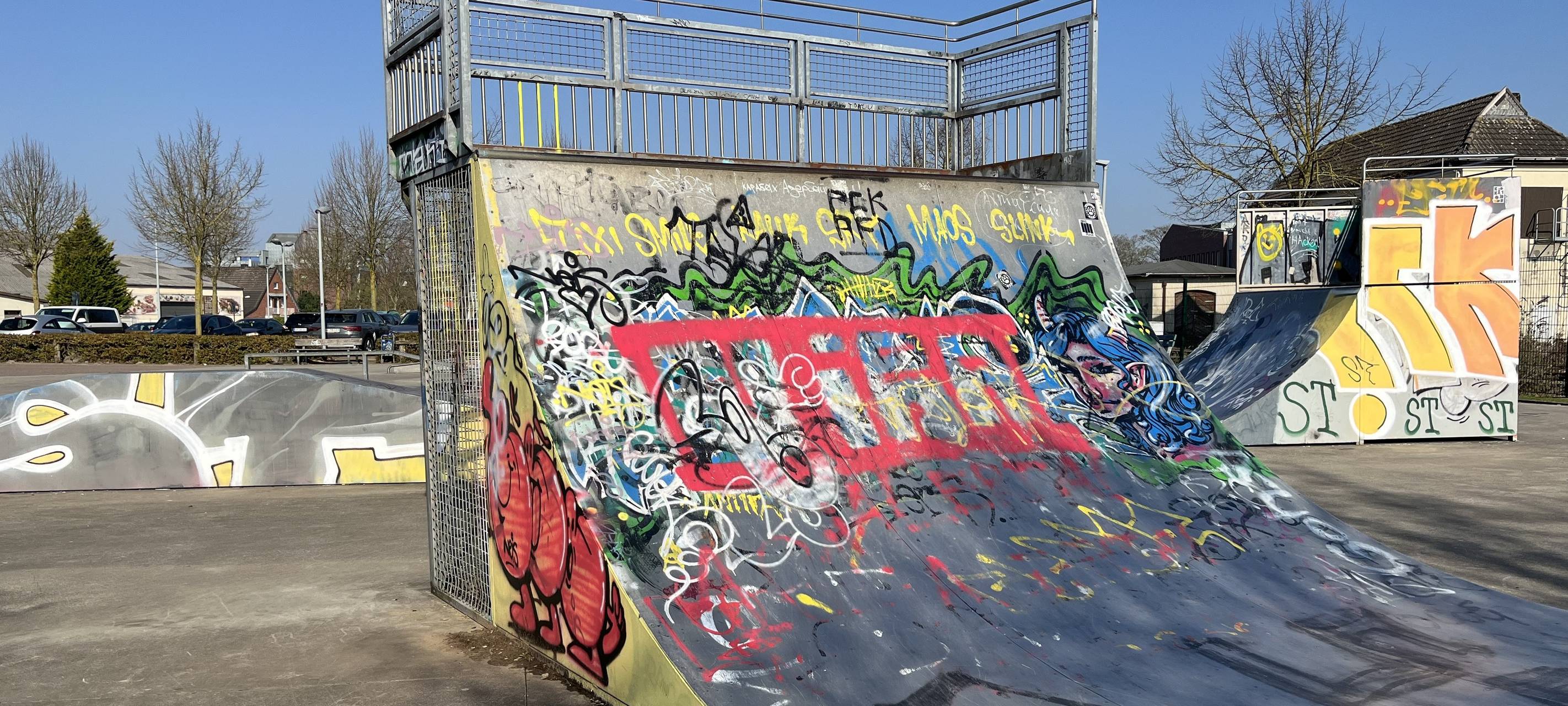 COESFELD: Spatenstich für neue Skateanlage