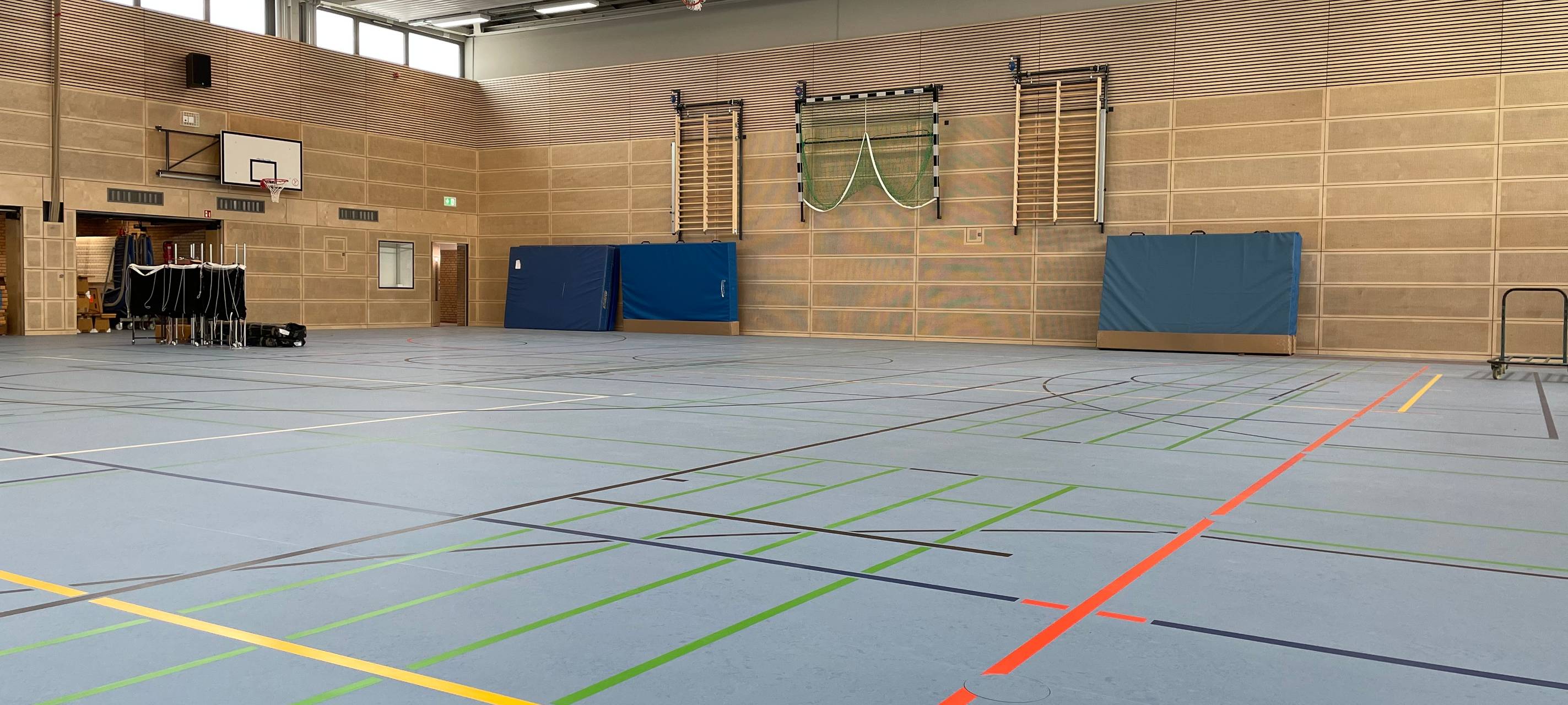 DÜLMEN: Turnhalle geht in Betrieb