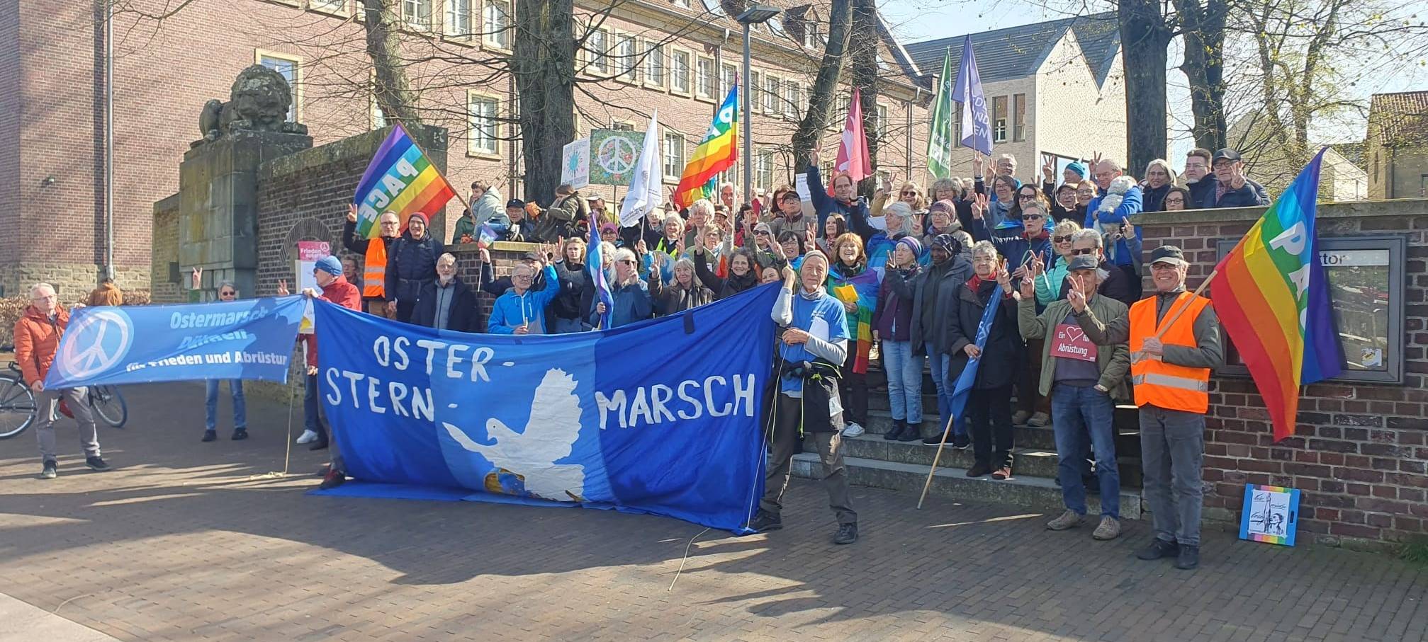 KREIS: 100 beim Ostermarsch in Dülmen