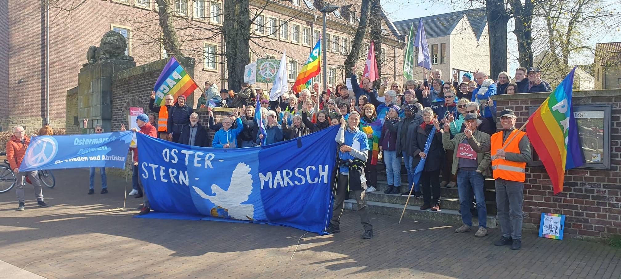 KREIS: 100 beim Ostermarsch in Dülmen