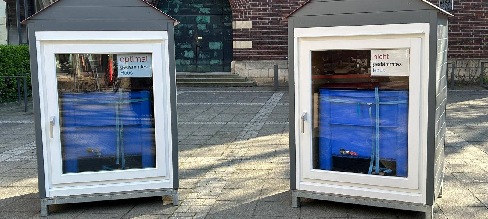 COESFELD: Eisblockwette startet