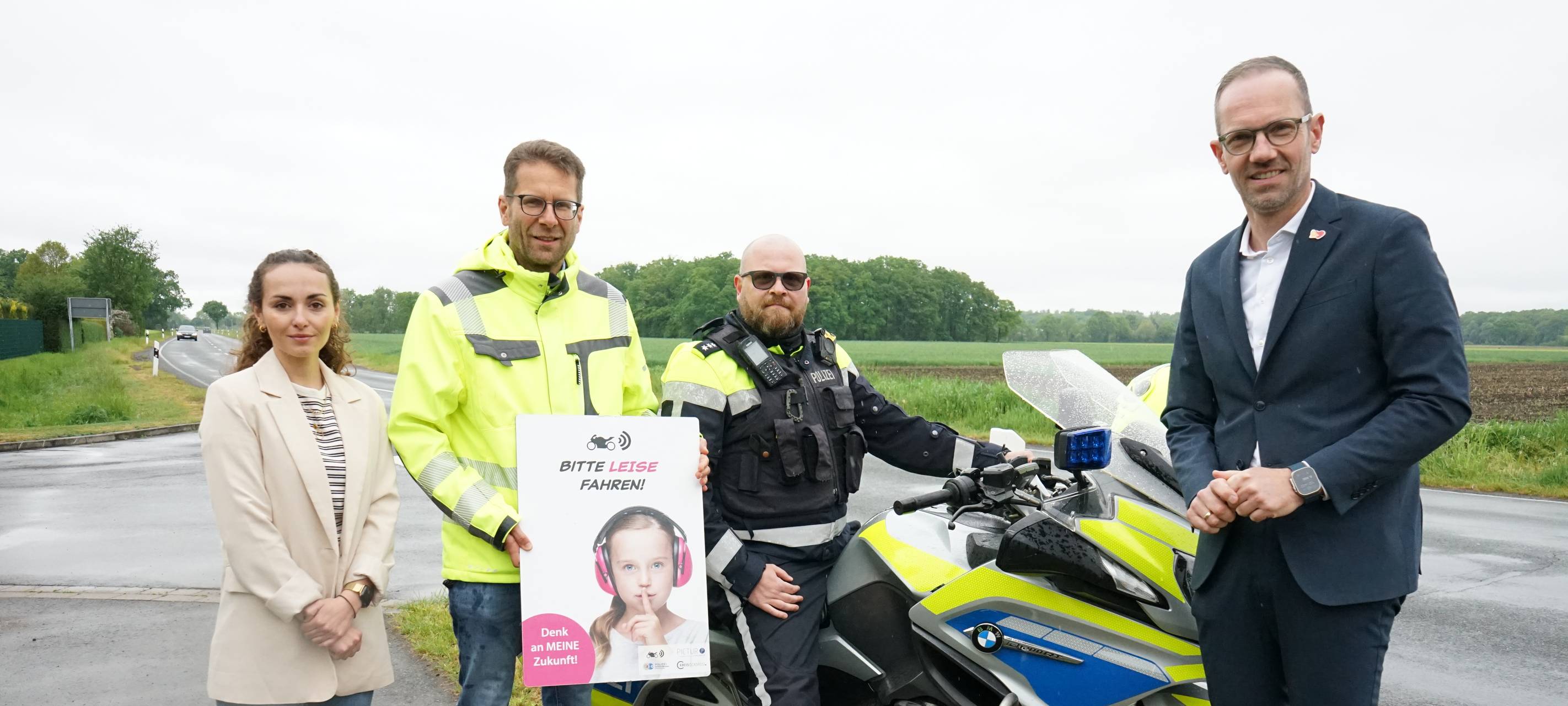 LÜDINGHAUSEN: Anti-Lärm-Schilder montiert
