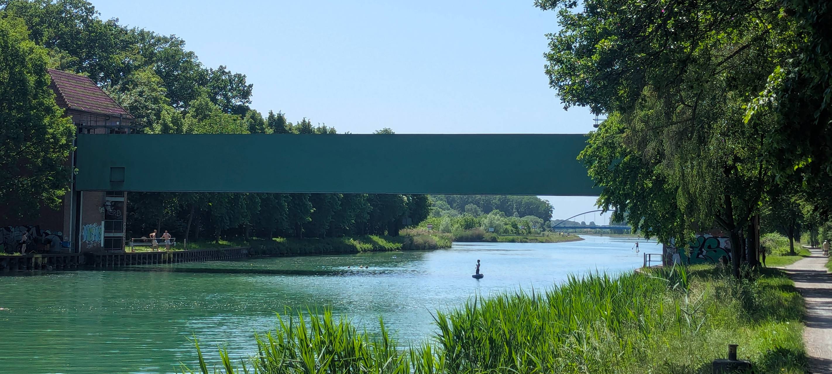 SENDEN: Sperrtor am Kanal nach Vandalismus gesperrt