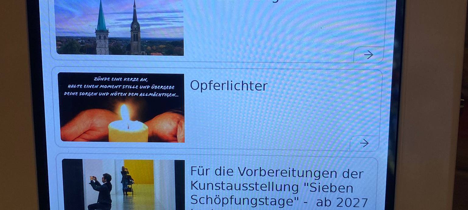 LÜDINGHAUSEN: Digitaler Klingelbeutel