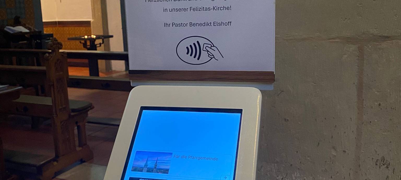 LÜDINGHAUSEN: Digitaler Klingelbeutel