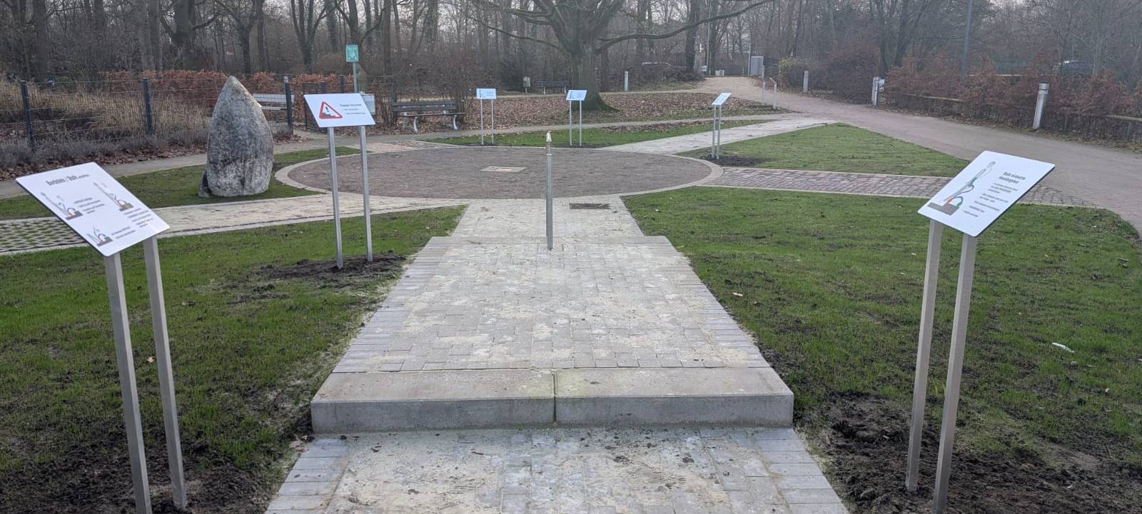 LH: Einweihung und 1. Bilanz Rollator-Parcours