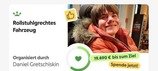 Spendenaufruf