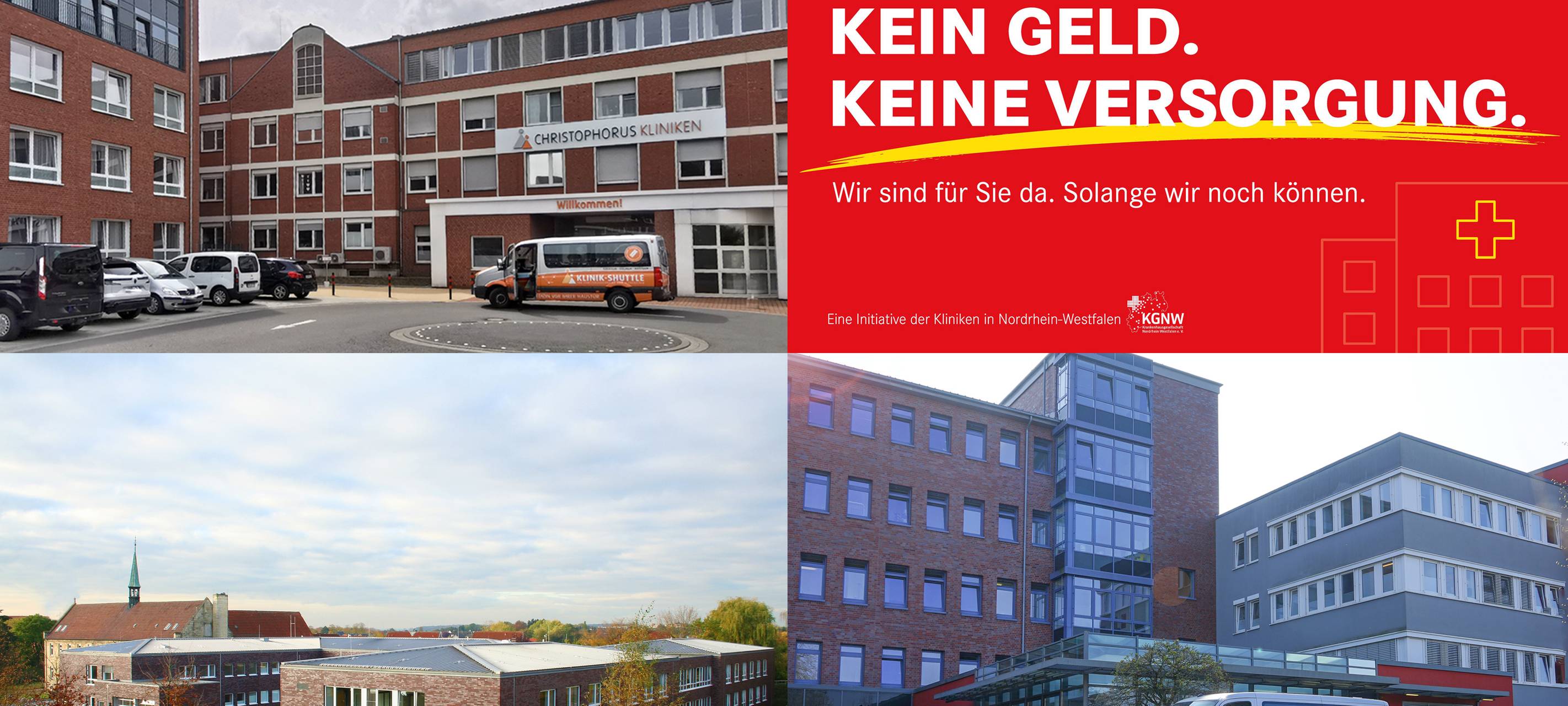 KREIS: Christophorus-Kliniken protestieren