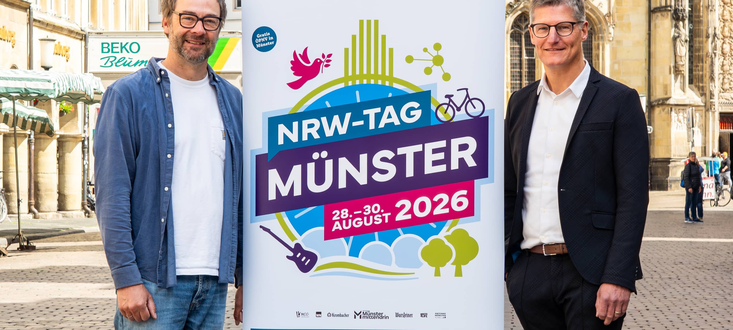 MÜNSTER: Freiwillige für NRW-Tag gesucht