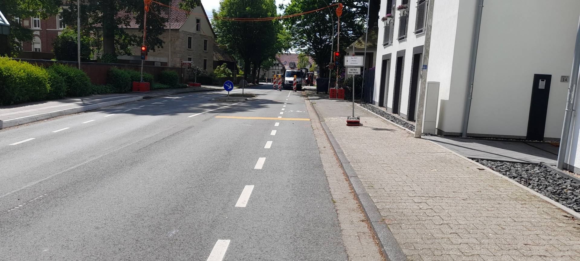 SCHAPDETTEN: Baustelle wandert