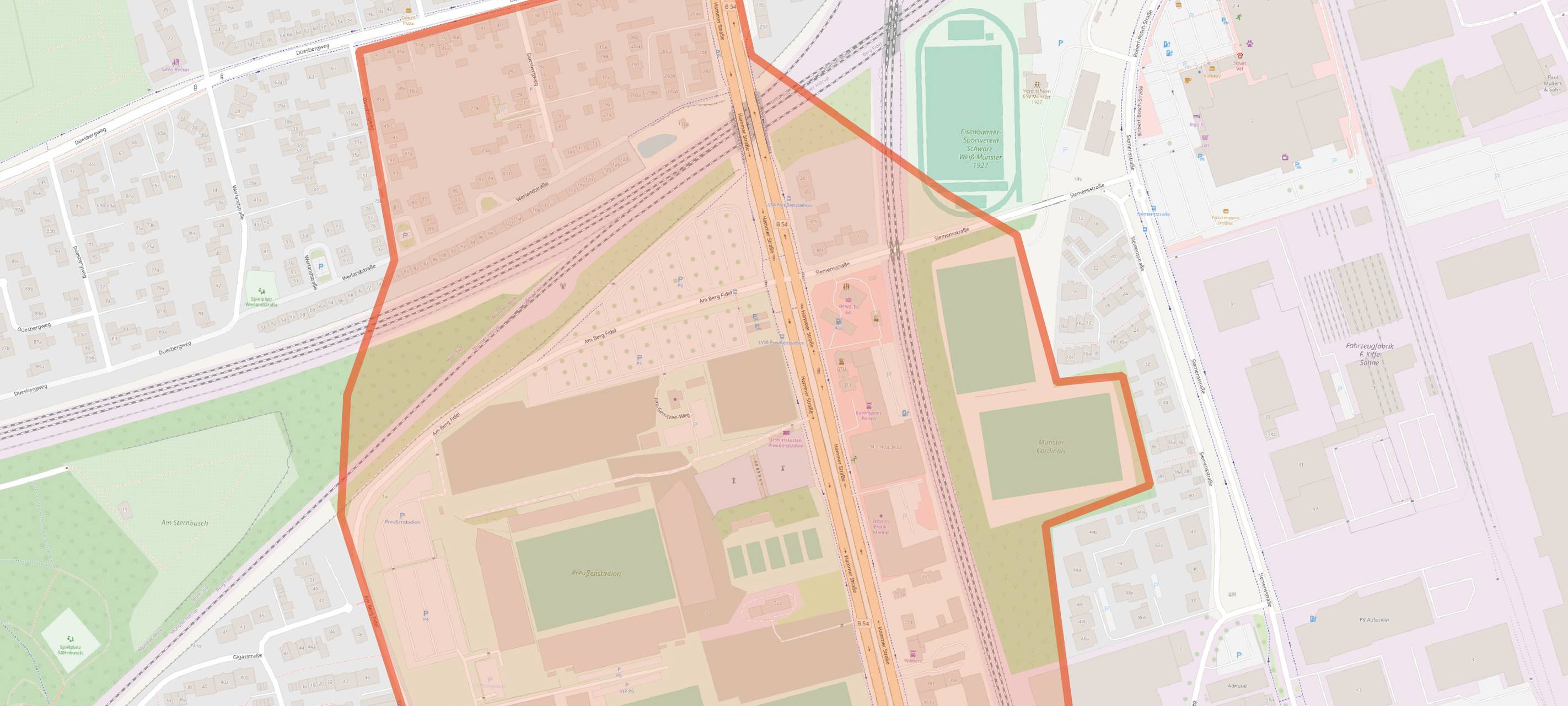 MÜNSTER: Bombe am Preußenstadion