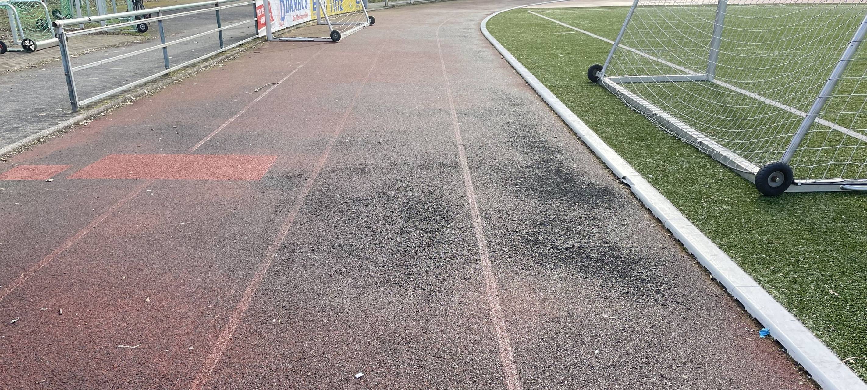 SENDEN: Sportpark-Laufbahn wird saniert