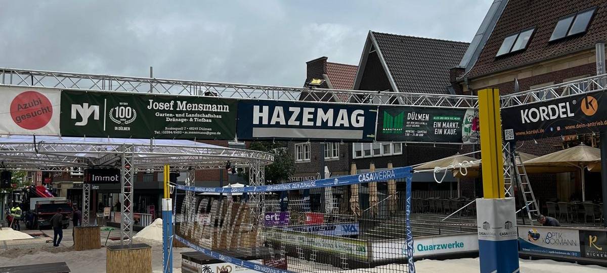 DÜLMEN: Beach erfolgreich angelaufen