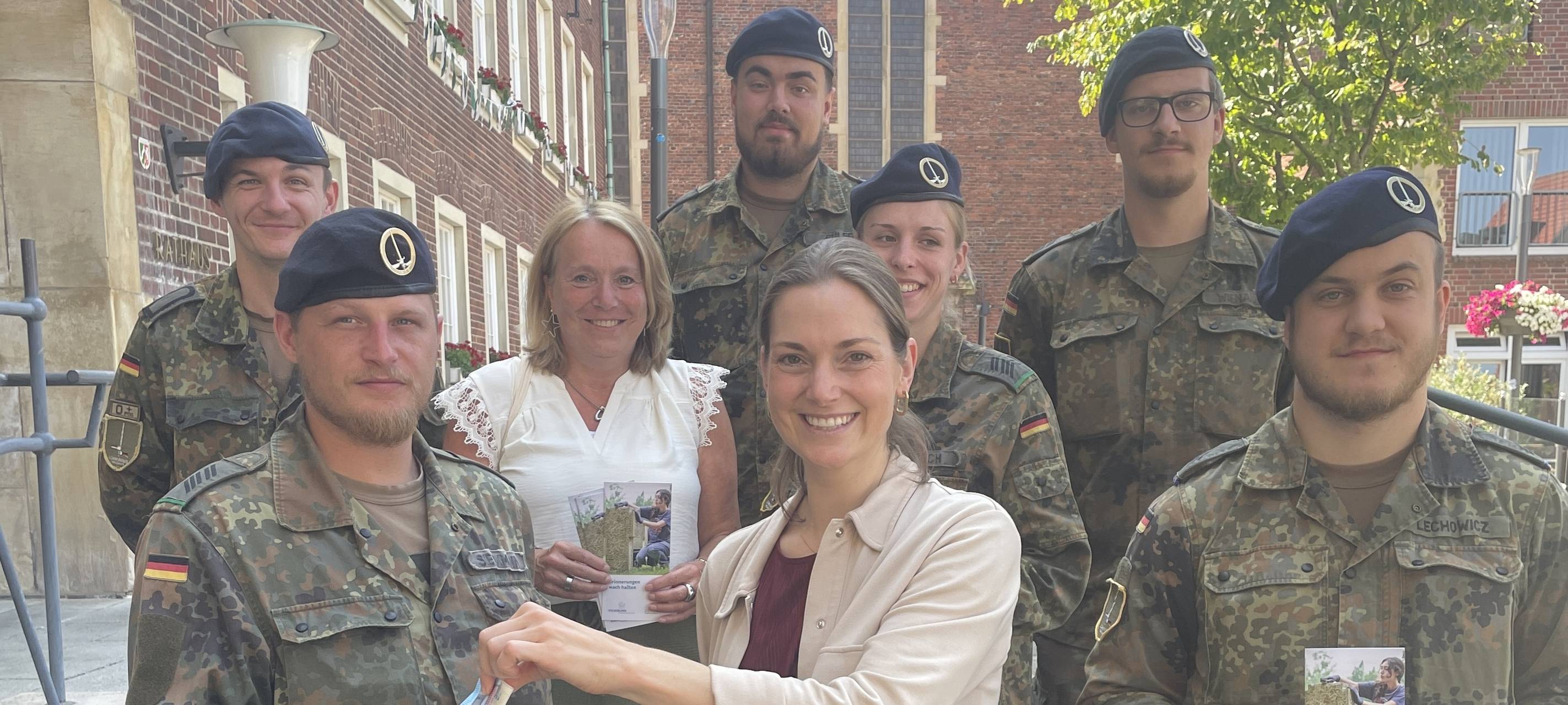 COESFELD: Klasse Hilfe für Soldaten