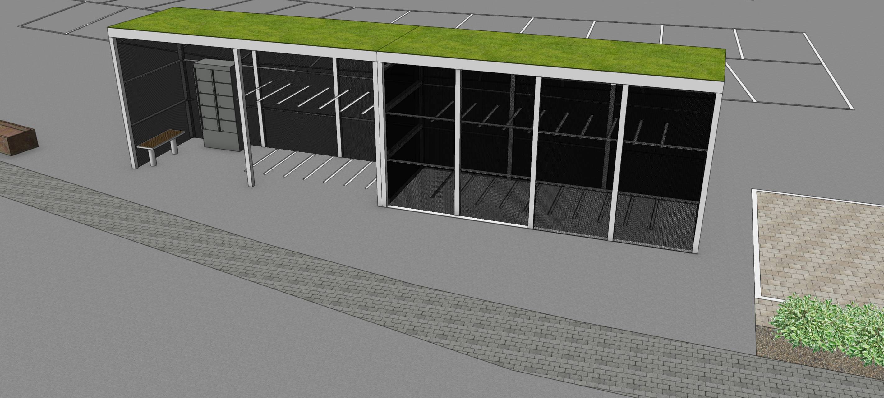 DÜLMEN: Mobilstation für Parkplatz Nonnengasse