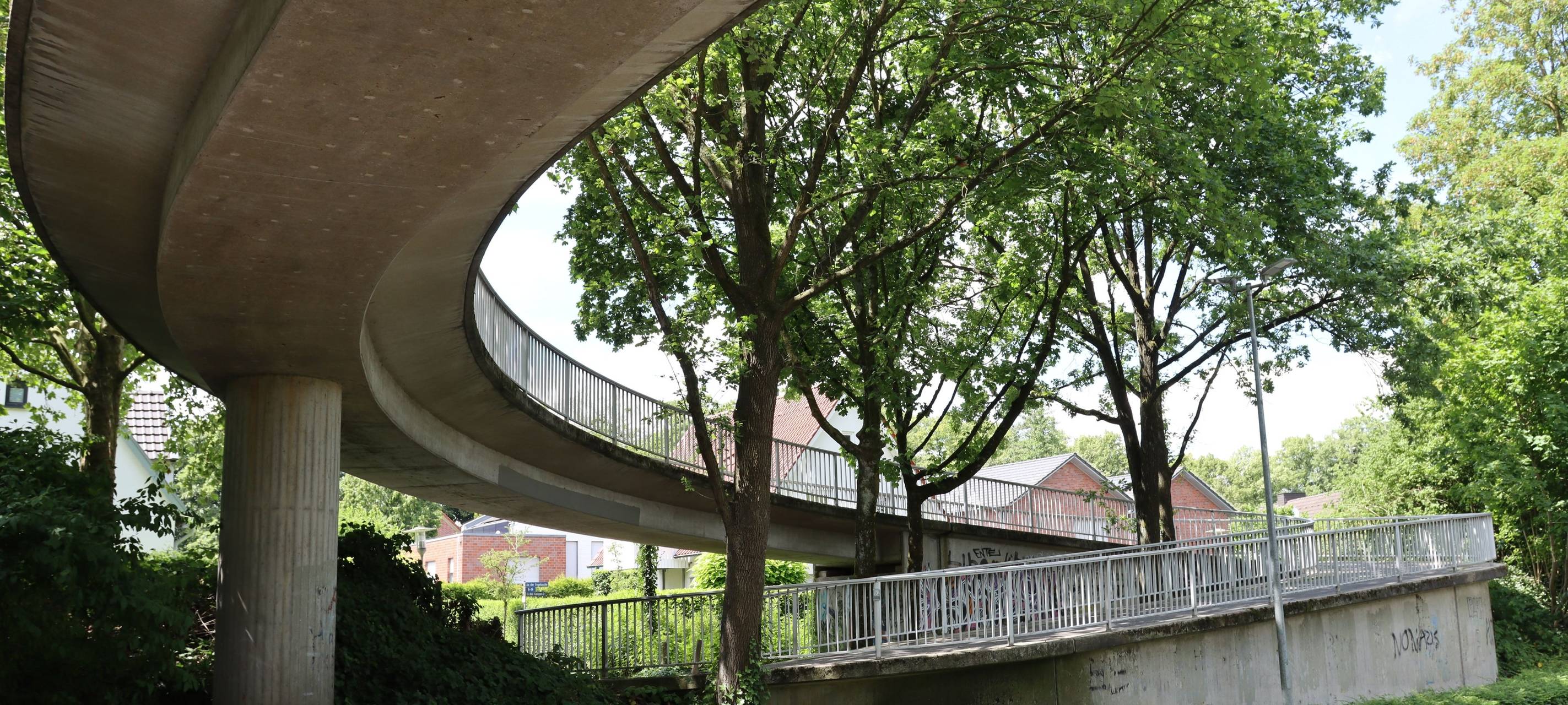 COESFELD: Brücken-Baustelle