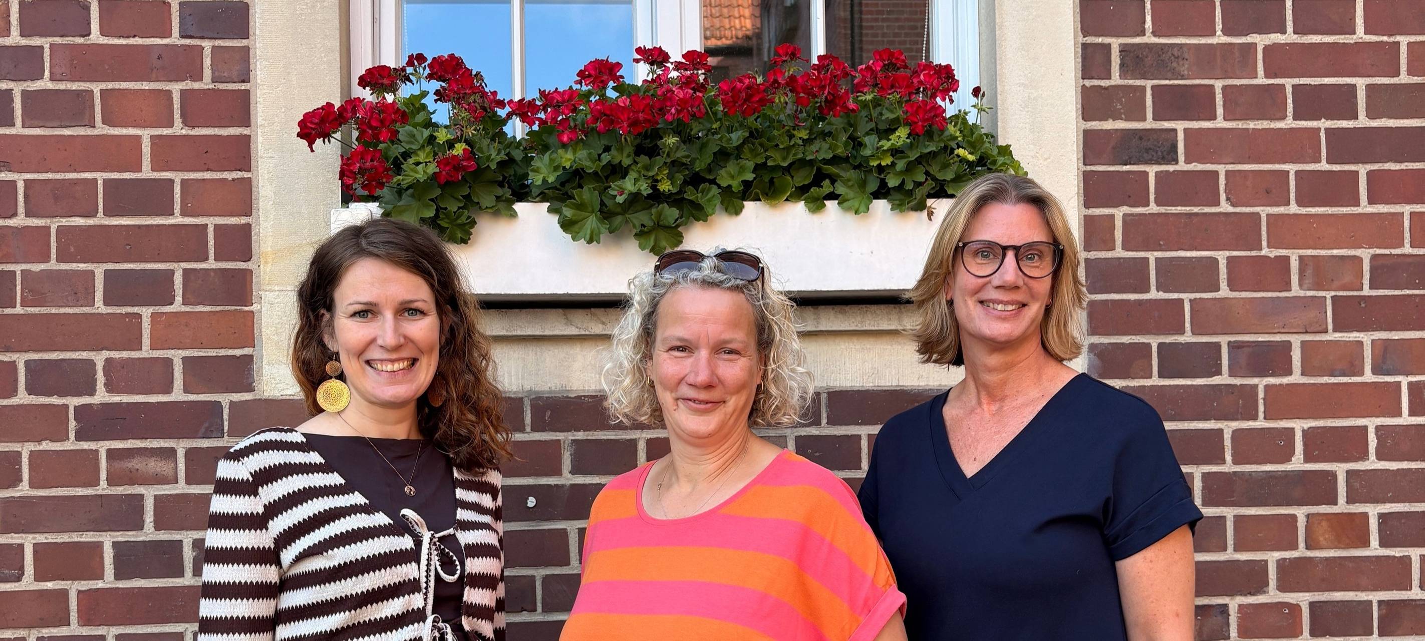 COESFELD: Geranien verschönern Innenstadt
