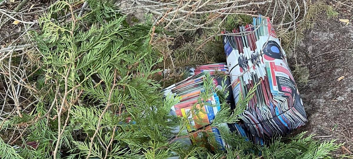 DÜLMEN: Prospekte entsorgt