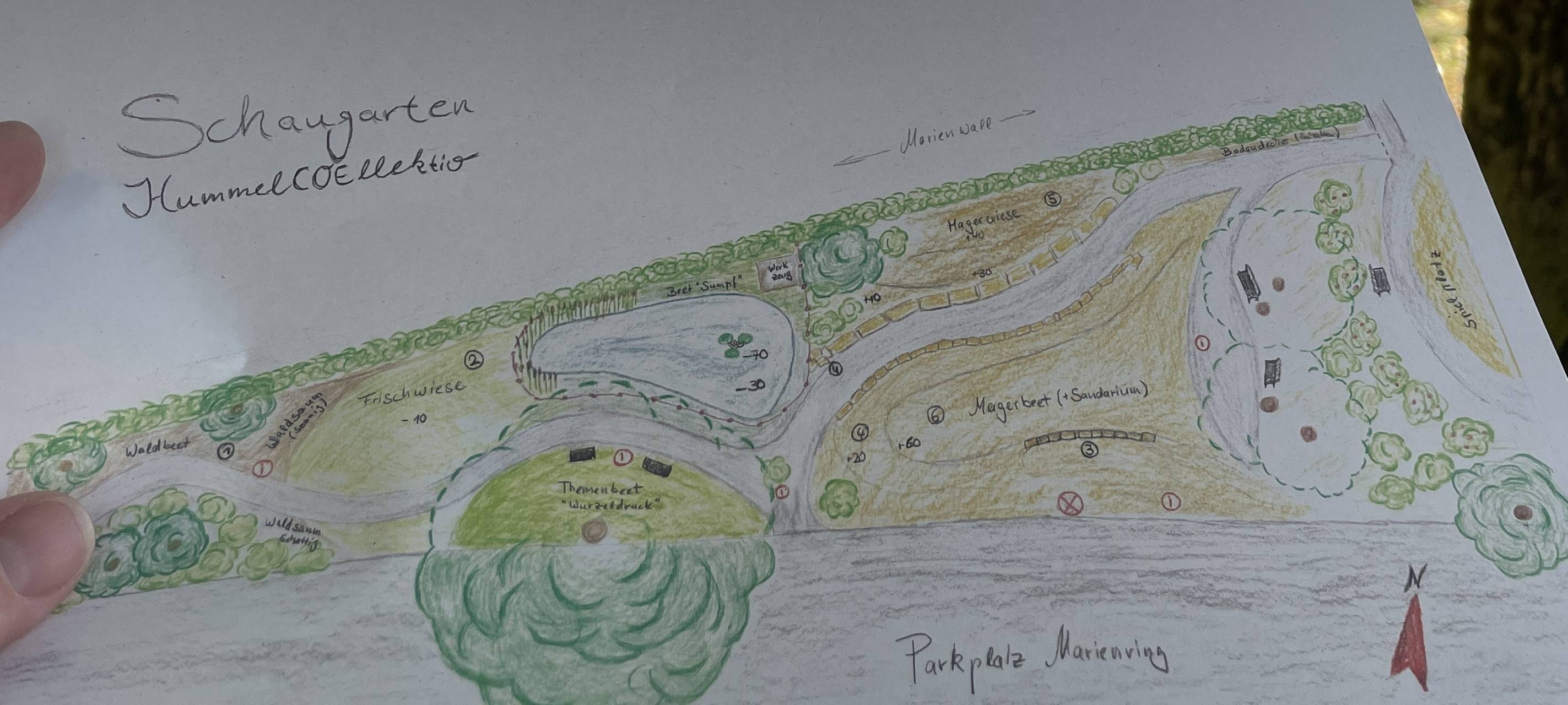 COESFELD: Naturschaugarten in Planung