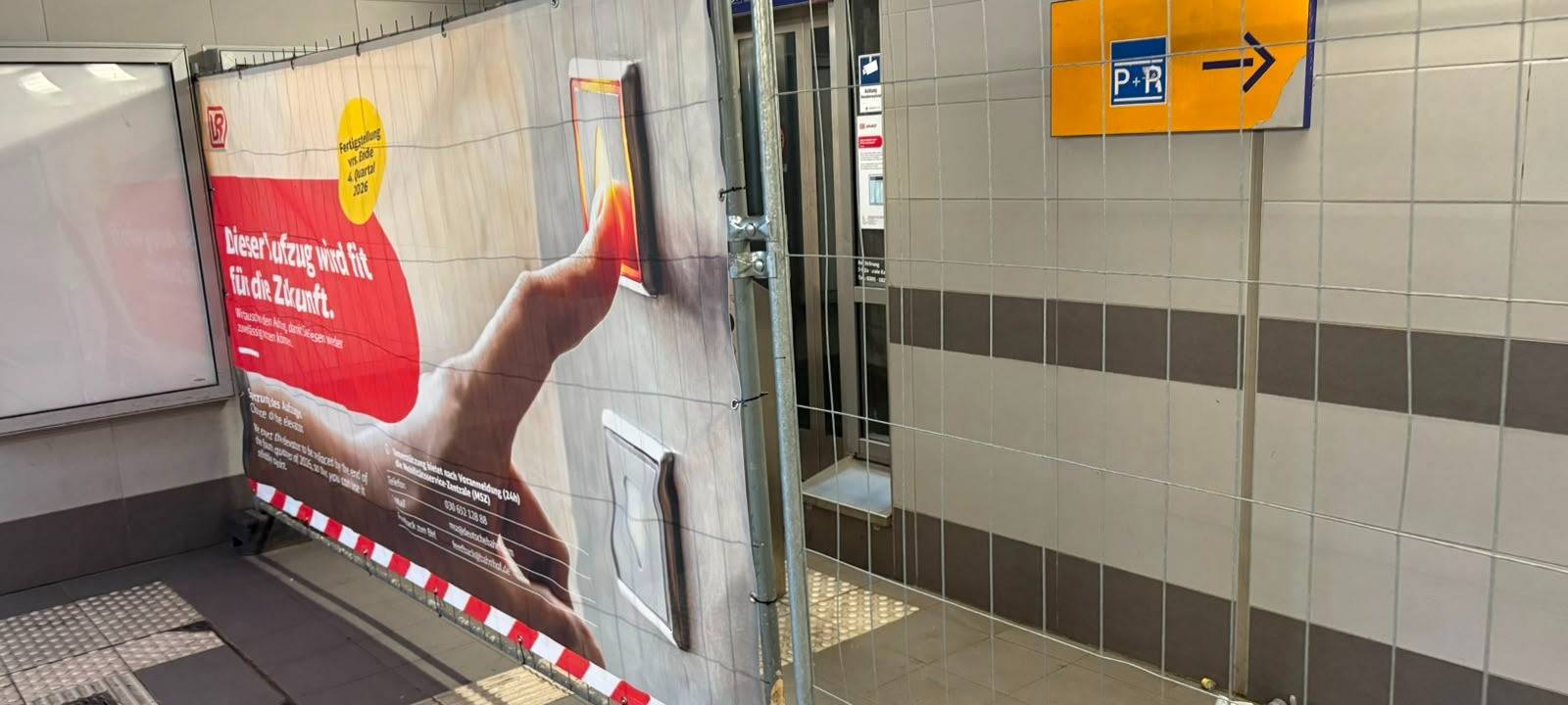 COESFELD: Aufzüge am Bahnhof gesperrt