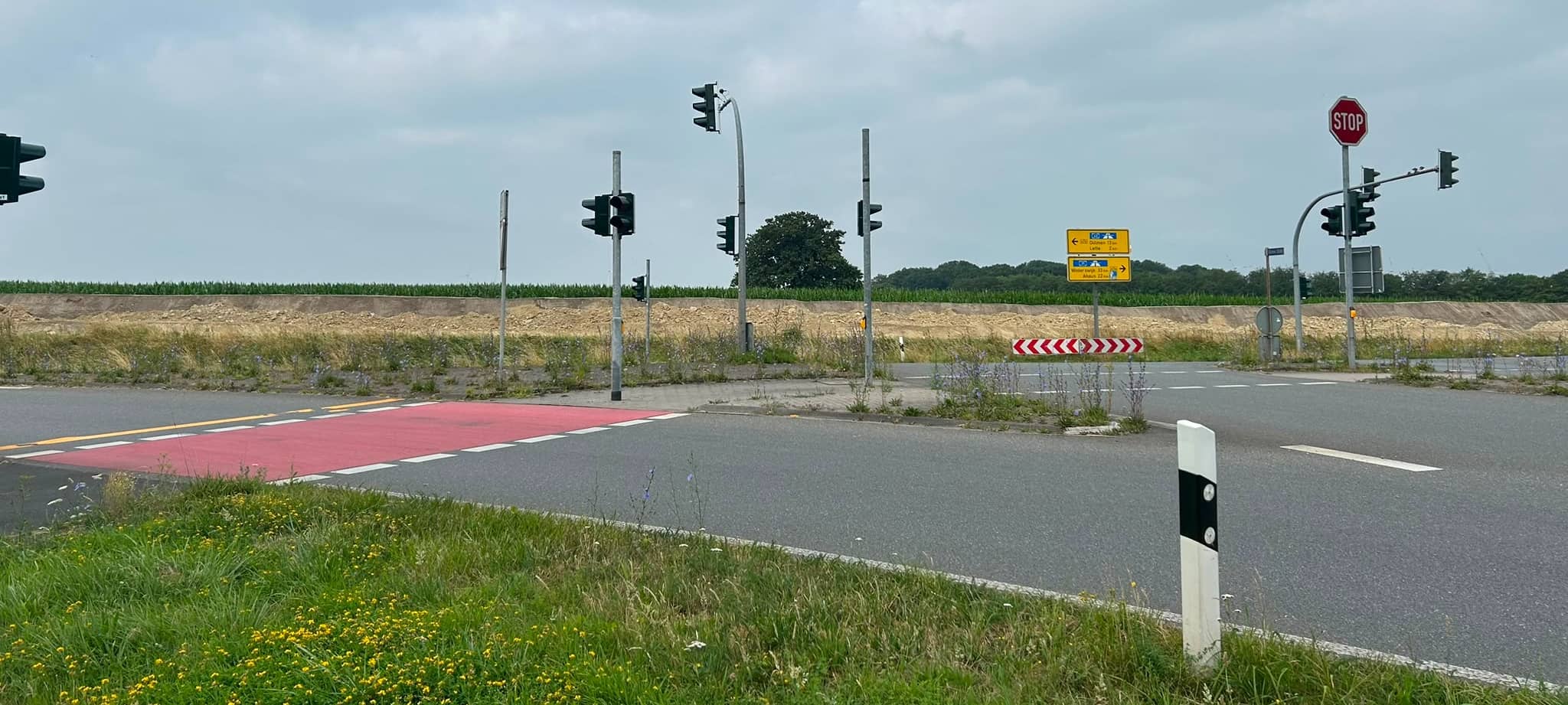 COESFELD: Bauarbeiten an B474/Dülmener Straße?!