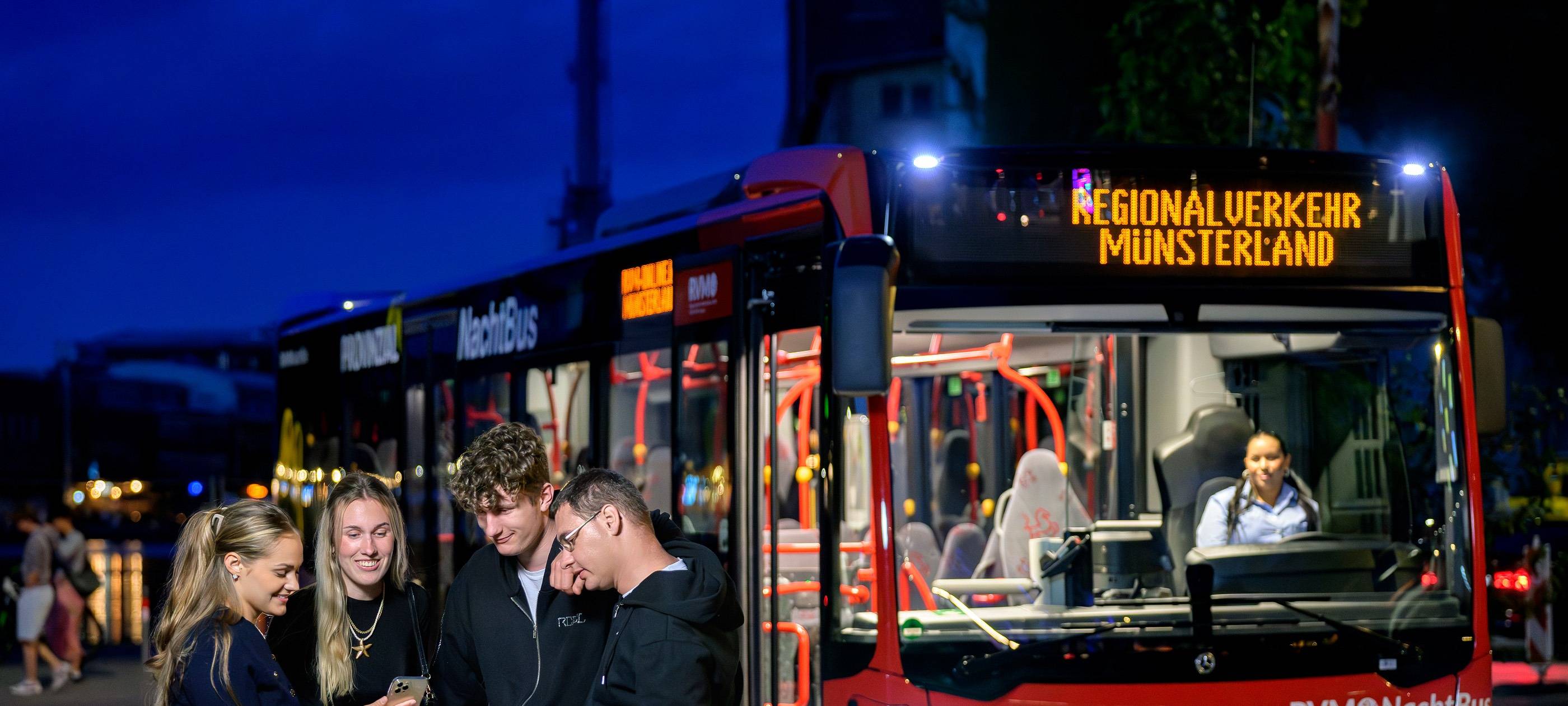 COESFELD/DARUP: Umwege für Nachtbus