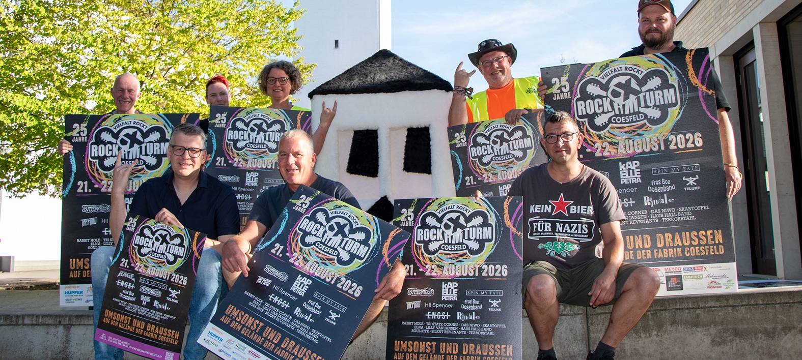 COESFELD: Erste Bilanz Rock am Turm